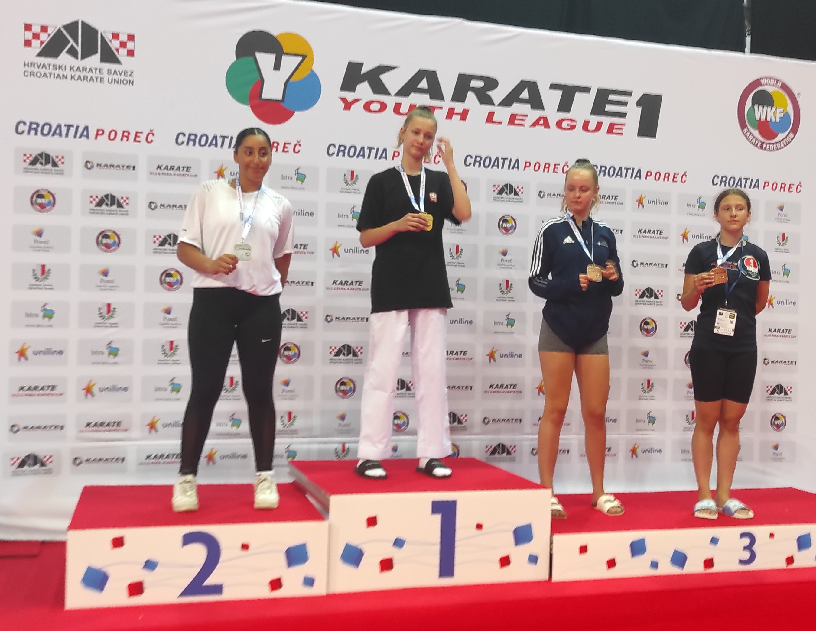 Svjetska medalja za Vujić Miu Milicu i KK UNSU u Poreču