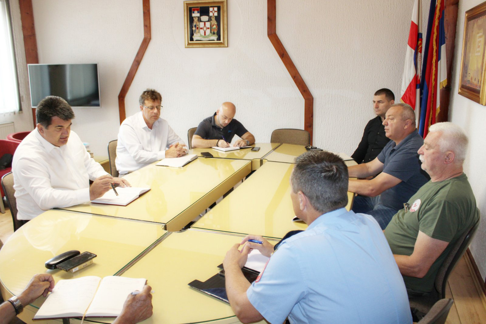 Lopare: Postavljene dezinfekcione barijere i preduzete preventivne mjere