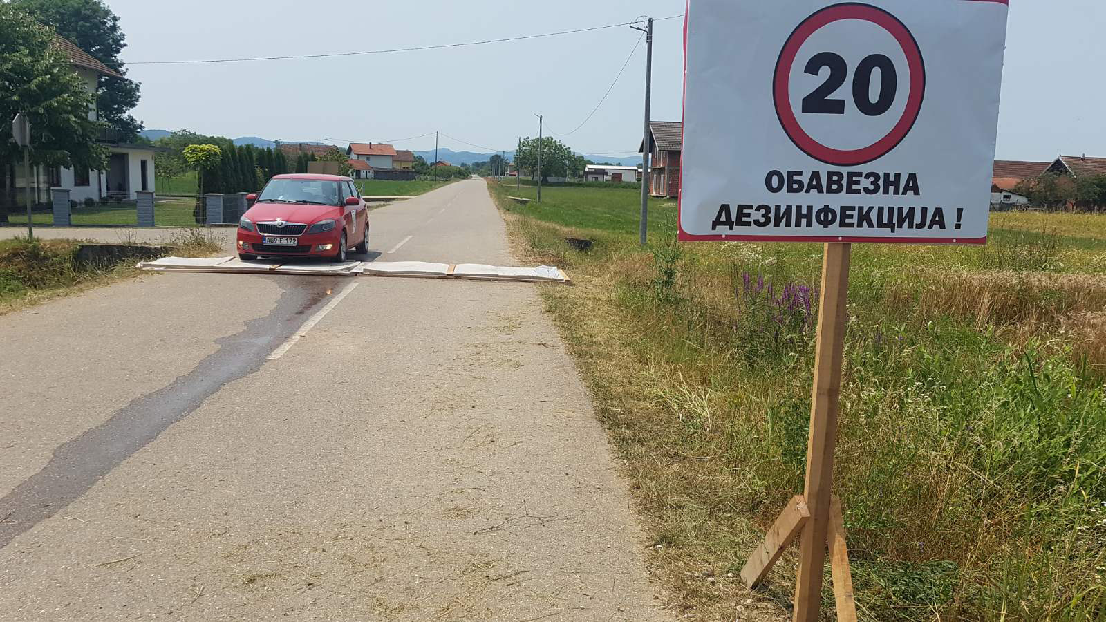 Lopare: Postavljene dezinfekcione barijere i preduzete preventivne mjere