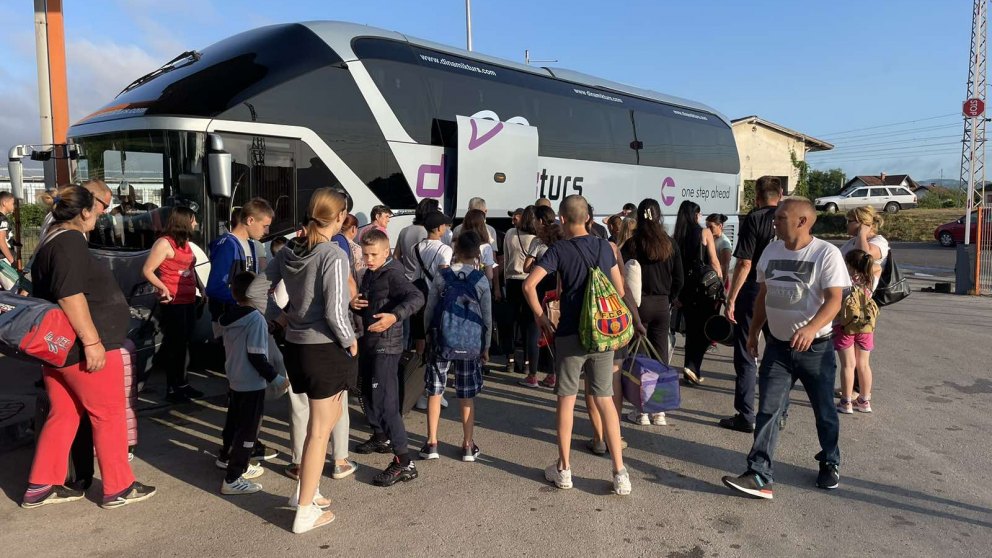 Šesta smjena mališana otputovala za Bečiće