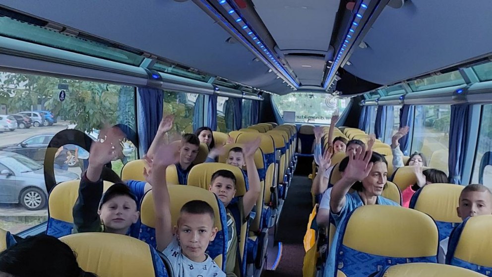 Šesta smjena mališana otputovala za Bečiće