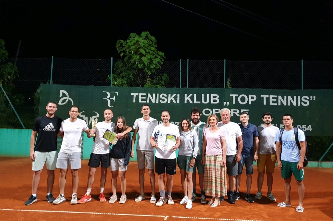 Makić i Adamović pobjedinici 12. teniskog turnira “Lopare Open 2023”