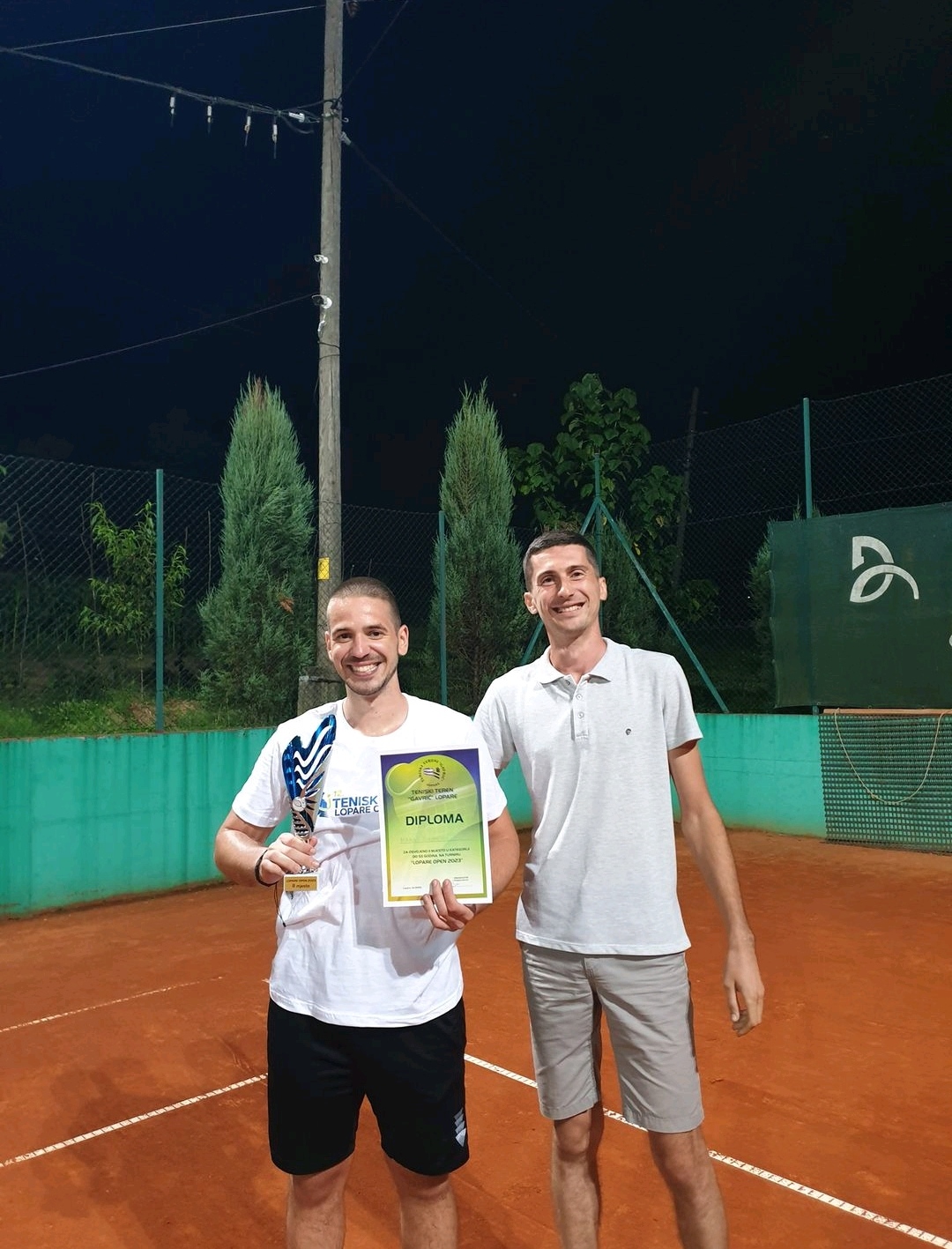 Makić i Adamović pobjedinici 12. teniskog turnira “Lopare Open 2023”