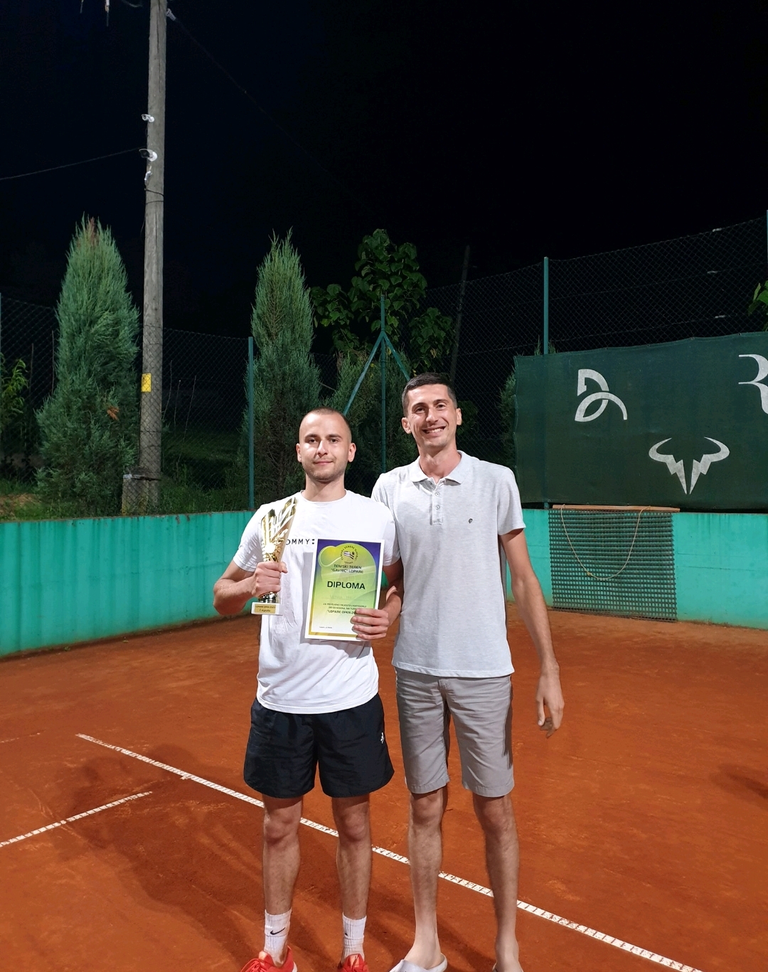 Makić i Adamović pobjedinici 12. teniskog turnira “Lopare Open 2023”