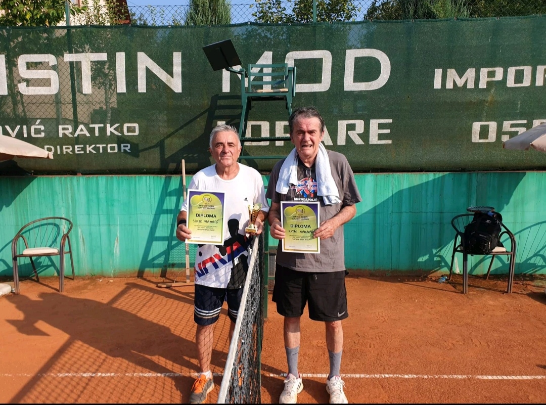 Makić i Adamović pobjedinici 12. teniskog turnira “Lopare Open 2023”