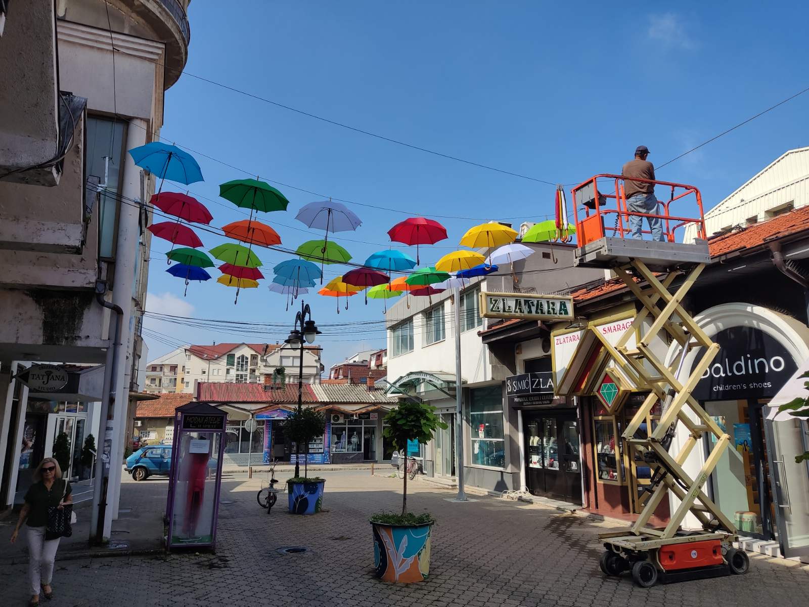 Bijeljina dobija "Ulicu kišobrana"