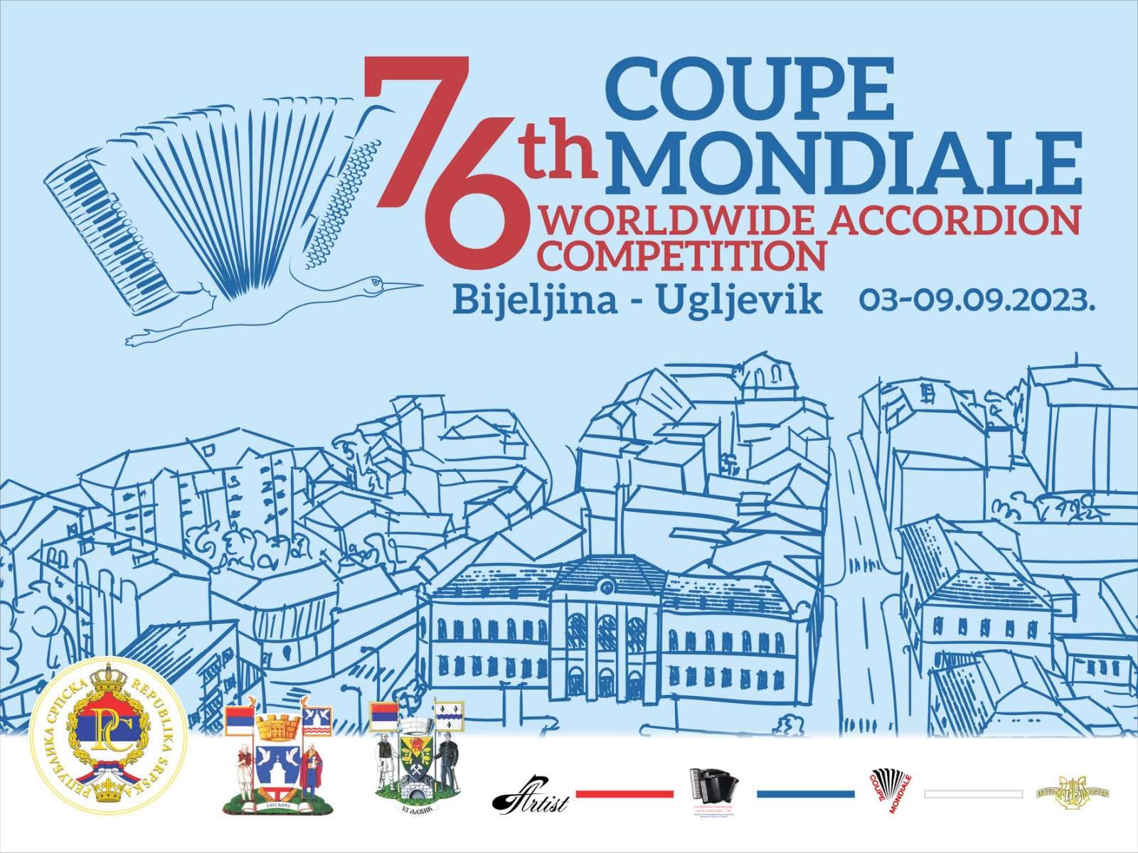 Bijeljina domaćin Svjetskog kupa harmonike