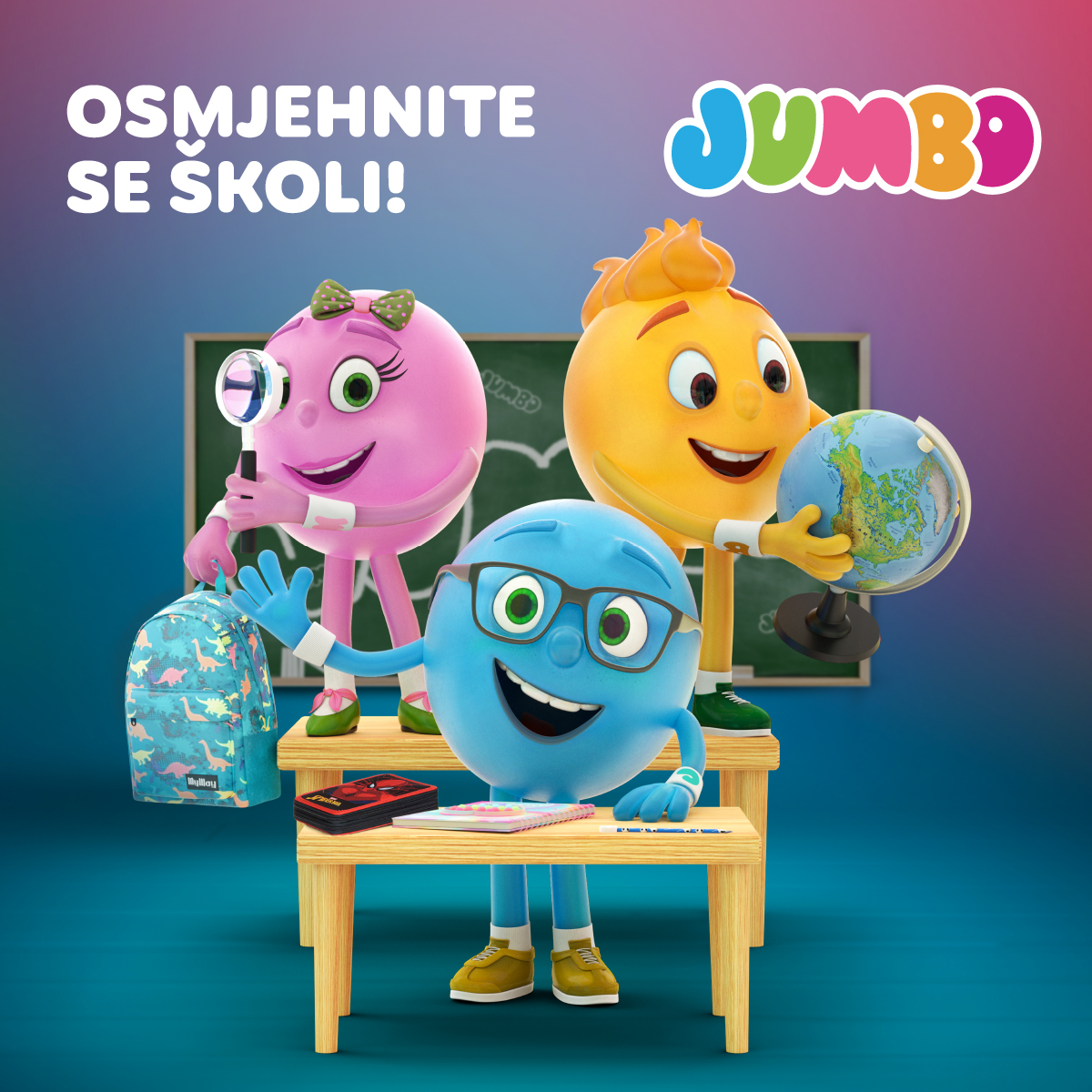 Osmjehnite se školi uz JUMBO!