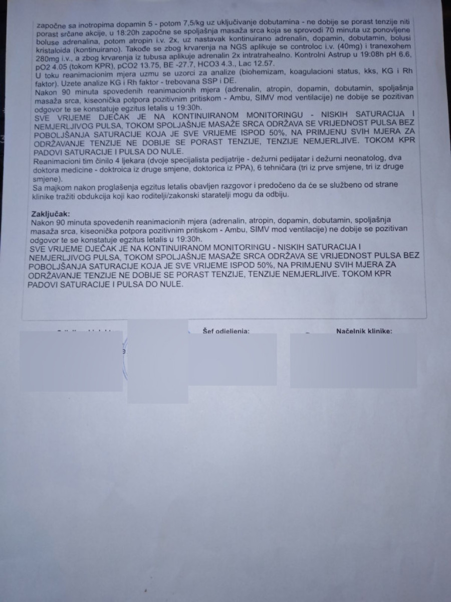 Bolna ispovest majke Danijele: "Sina mi pogrešno lečili od sunčanice, umro u najtežim mukama"