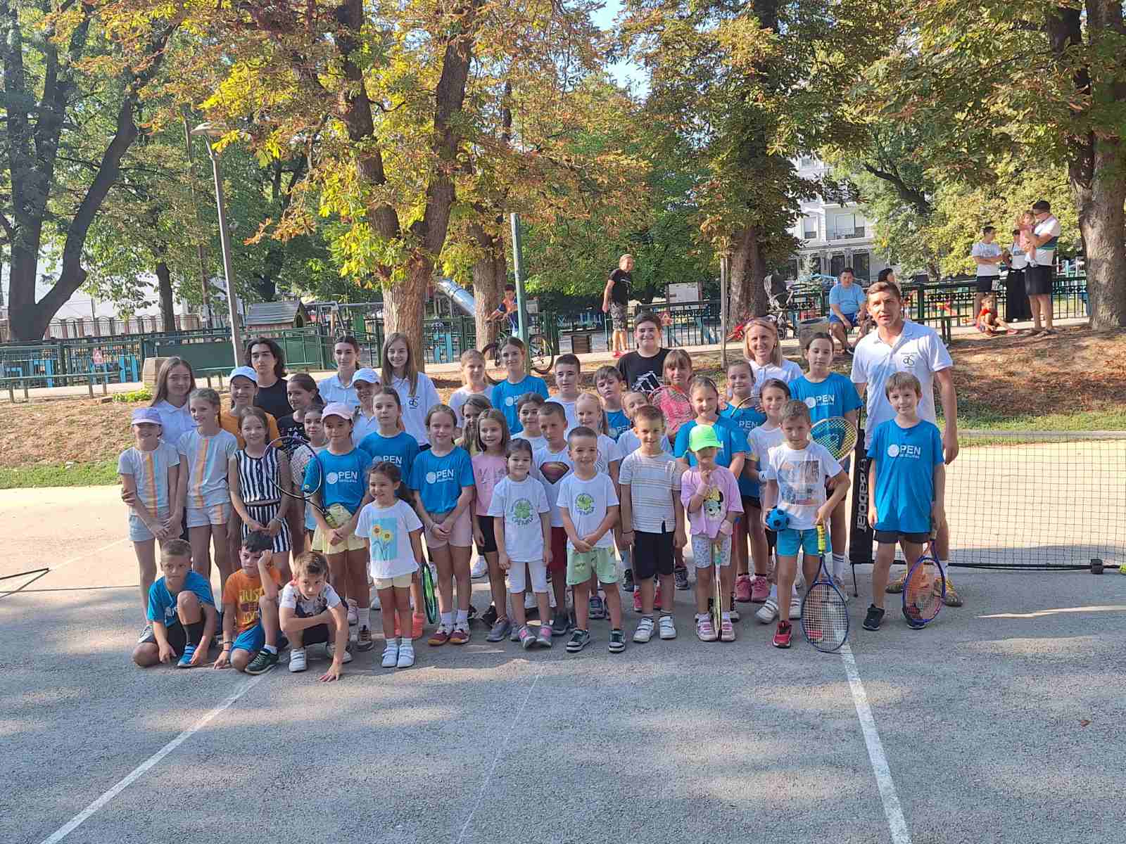 U Gradskom parku održana promocija teniskog kluba "AS" FOTO