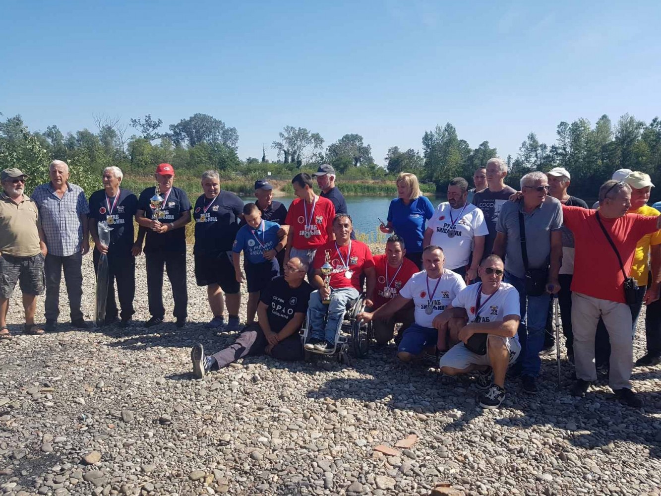 Bijeljinski amputirci organizovali turnir u pecanju na plovak