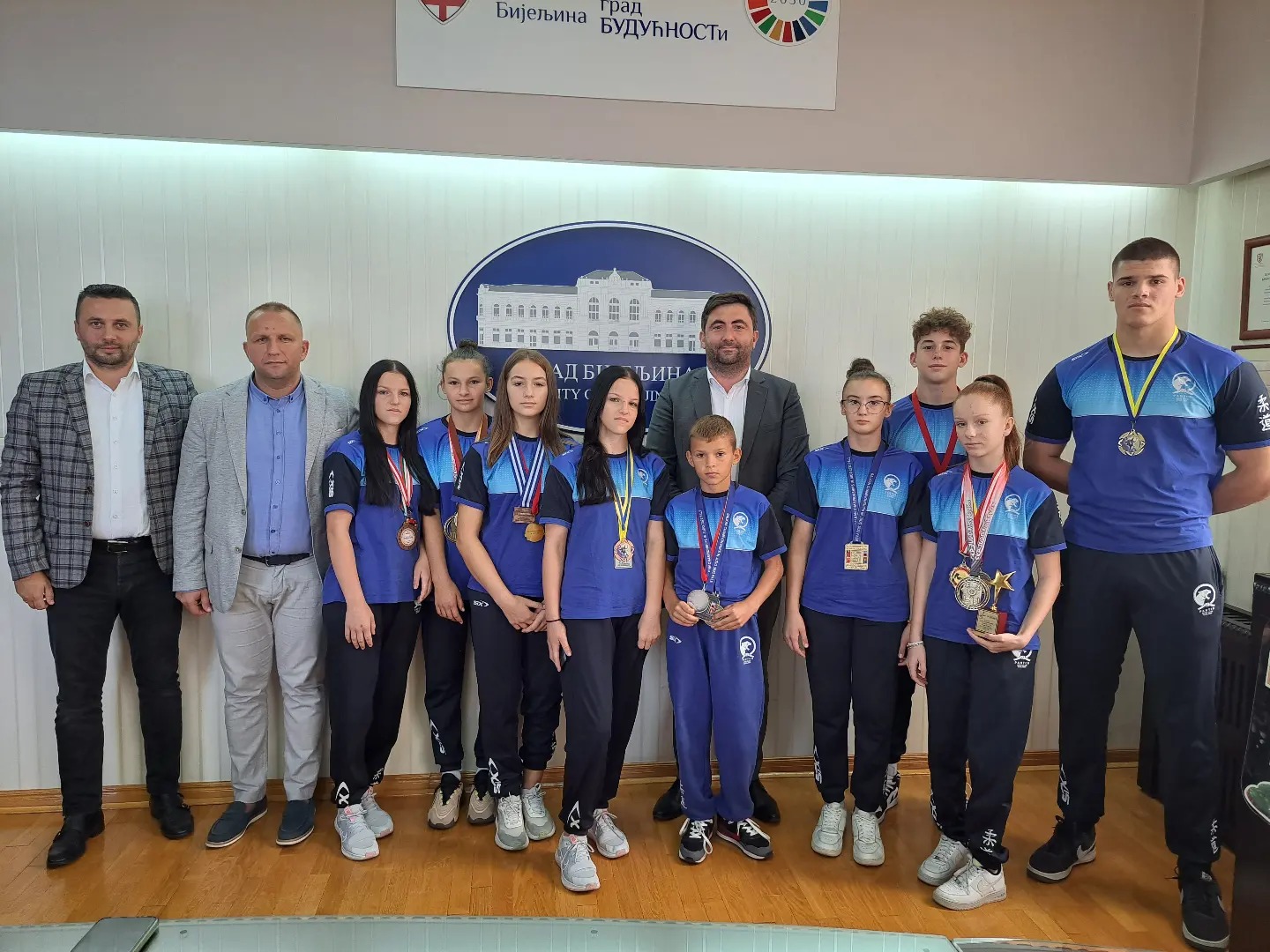 Prijem za osvajače balkanskih medalja u džudou: Pohvale Gradonačelnika Bijeljine