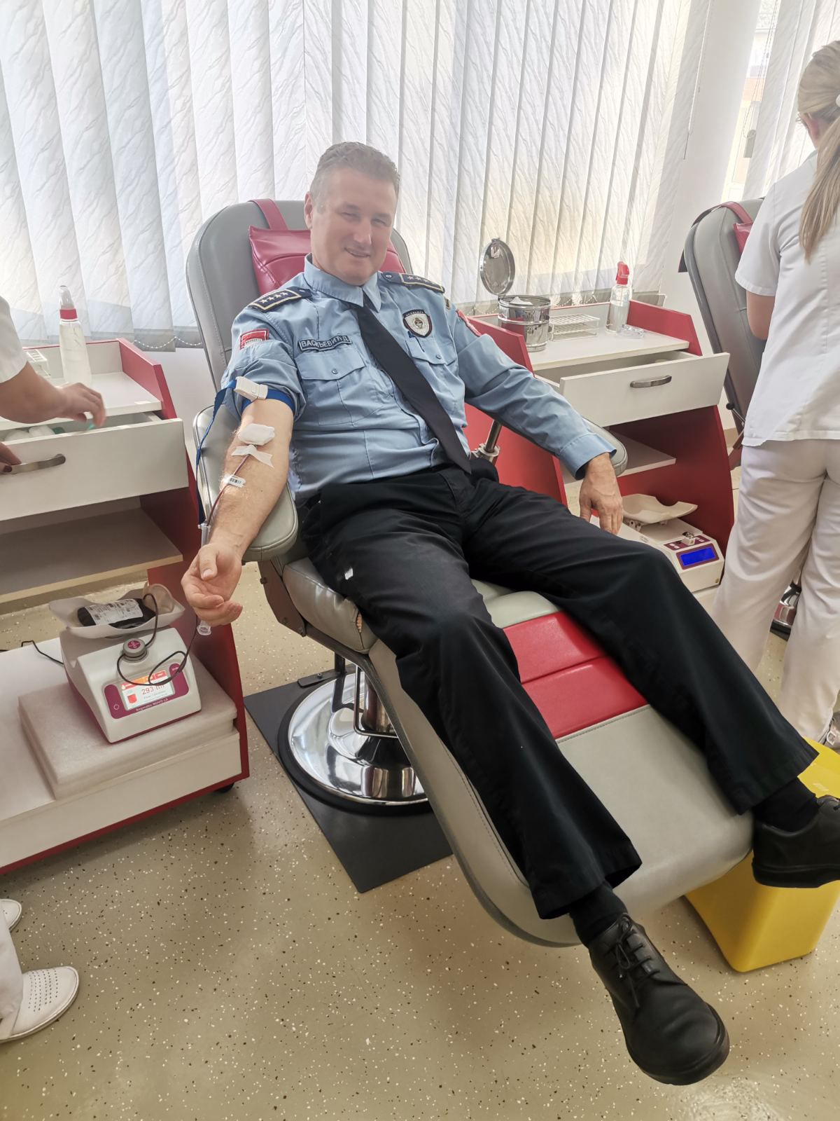 Bijeljina: Policajci od jutros daju krv povodom slave MUP-a