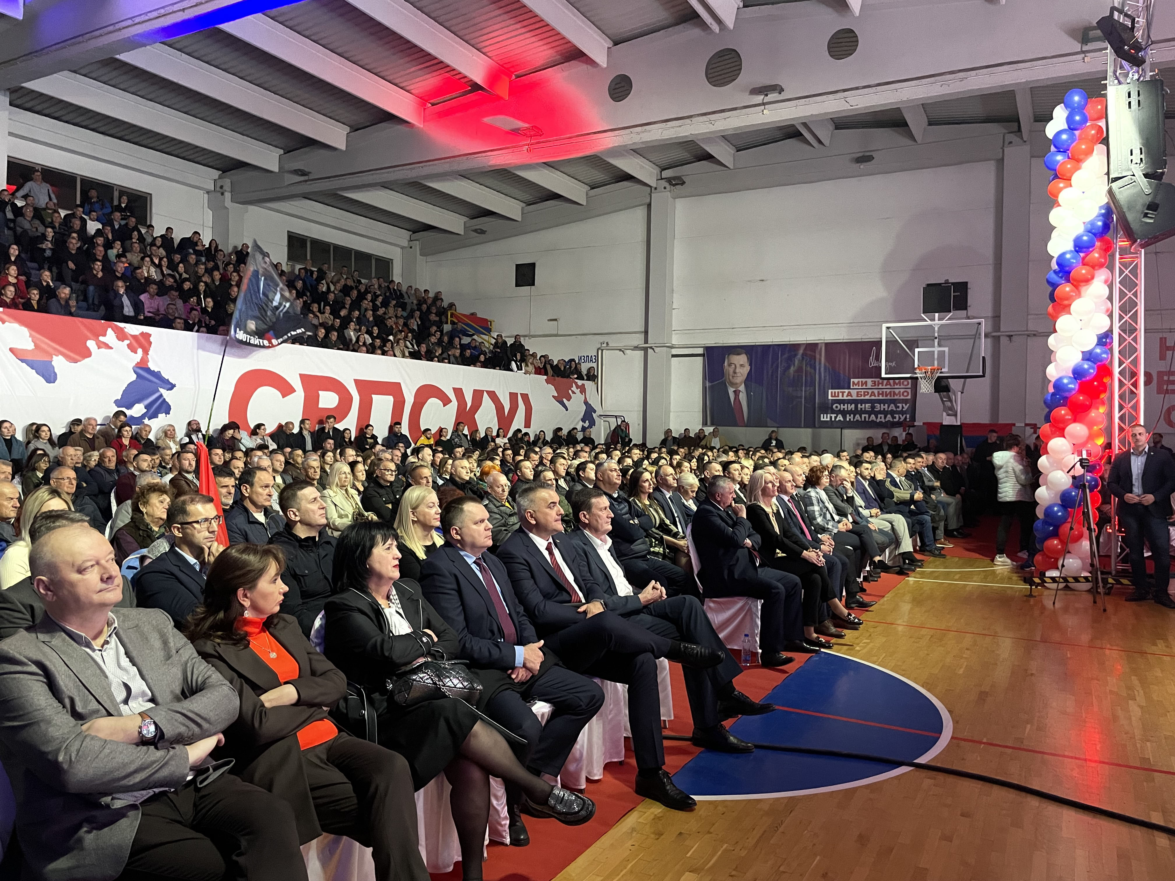 Bijeljina: Najviši zvaničnici na mitingu "Branimo Srpsku" (FOTO)