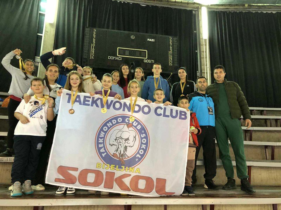 "Sokolovi" osvojili 10 medalja na turniru u Beogradu