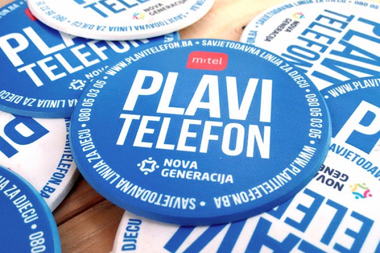 "Plavi telefon" bilježio mjesečno do 1.700 javljanja djece