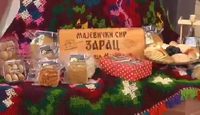 Majevički sir zarac predstavljen u emisiji „Šarenica“ na RTS 1