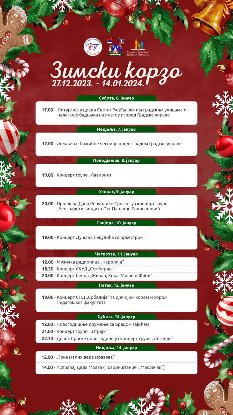 ZIMSKI KORZO U BIJELJINI - Bogat program i brojna iznenađenja! FOTO