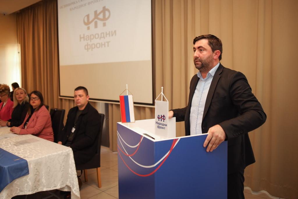 Bijeljina: Mario Tomić izabran za predsjednika Gradskog odbora Narodnog fronta