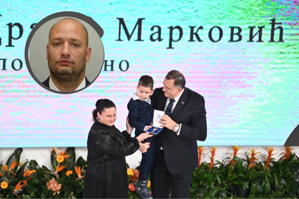 Posthumno odlikovan policijski inspektor Nenad Marković; Orden uručen sinu Lazaru