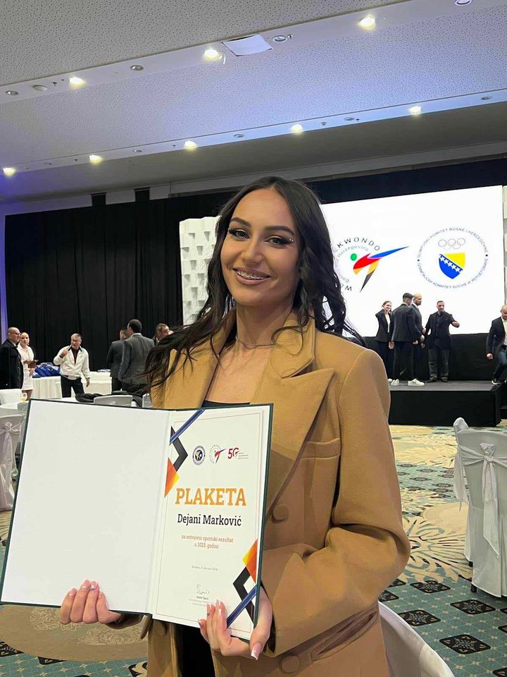Dajana, Ksenija i Nikolina dobitnice plakete za ostvarene sportske rezultate