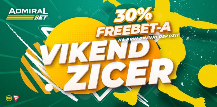 AdmiralBet: Vikend zagarantovano najvećih bonusa!