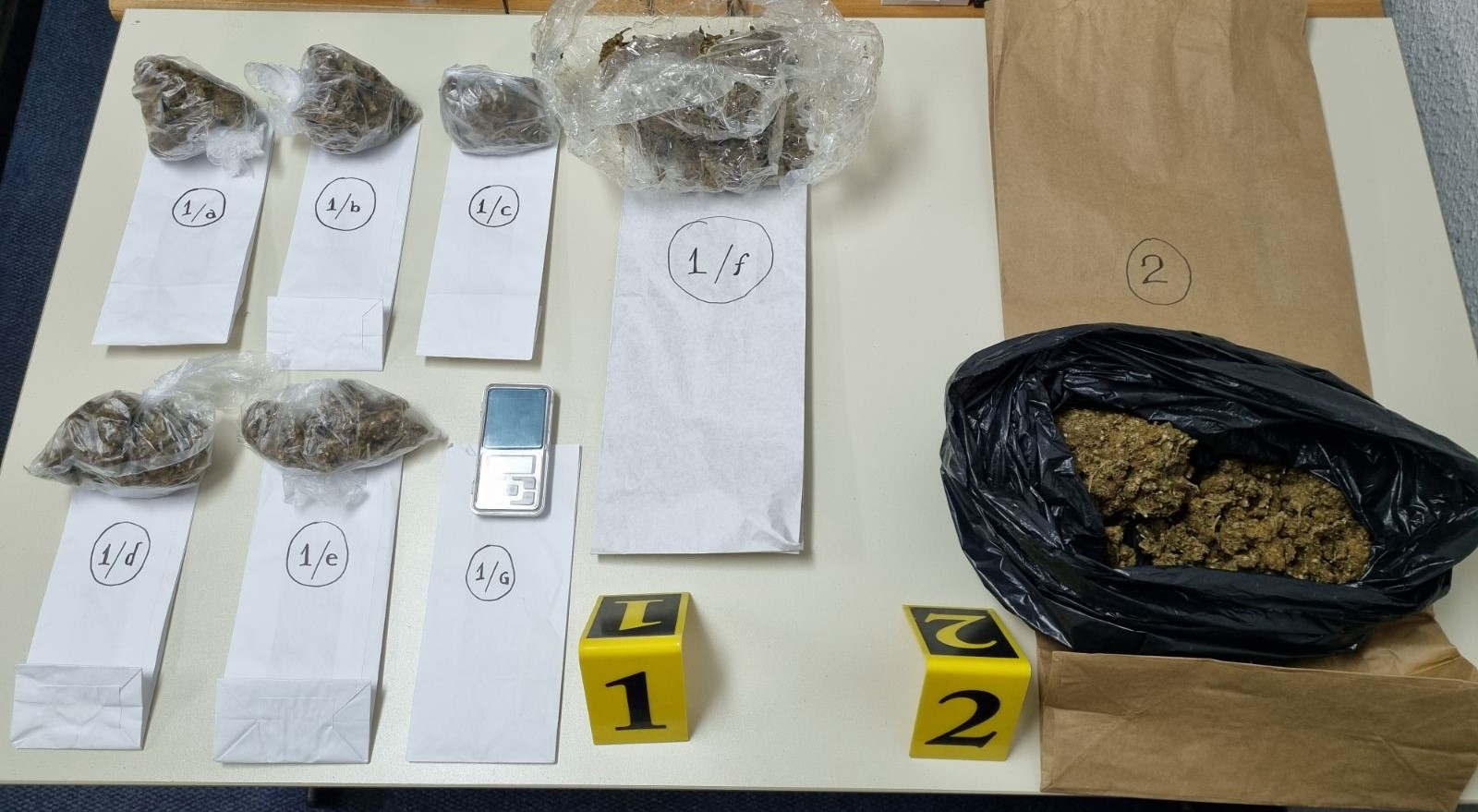 Bijeljina: Pronađen kilogram marihuane, uhapšen М.К.
