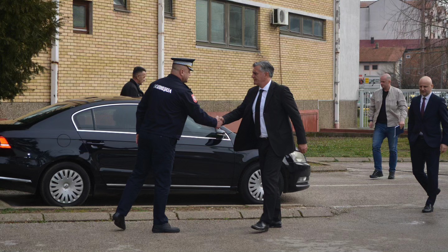 Ministar unutrašnjih poslova Siniša Karan posjetio Policijsku upravu Bijeljina