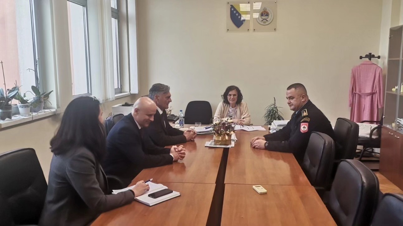 Ministar unutrašnjih poslova Siniša Karan posjetio Policijsku upravu Bijeljina