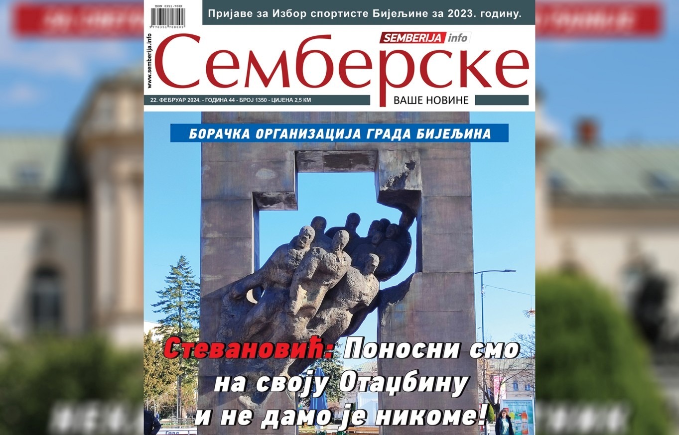 Na kioscima je novi broj "Semberskih novina"