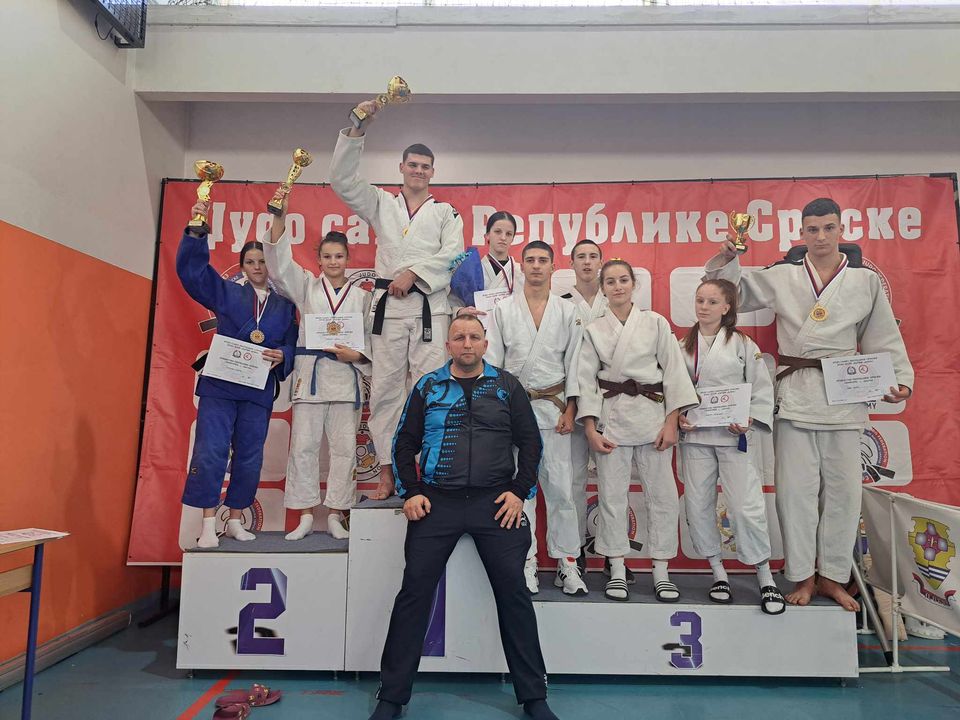 Džudo klub "Panter": Odlični rezultati na Prvenstvu Srpske za seniore i poletarce 