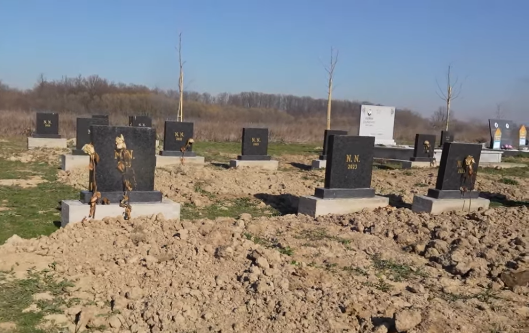 Groblja bezimenih duž rijeke Drine