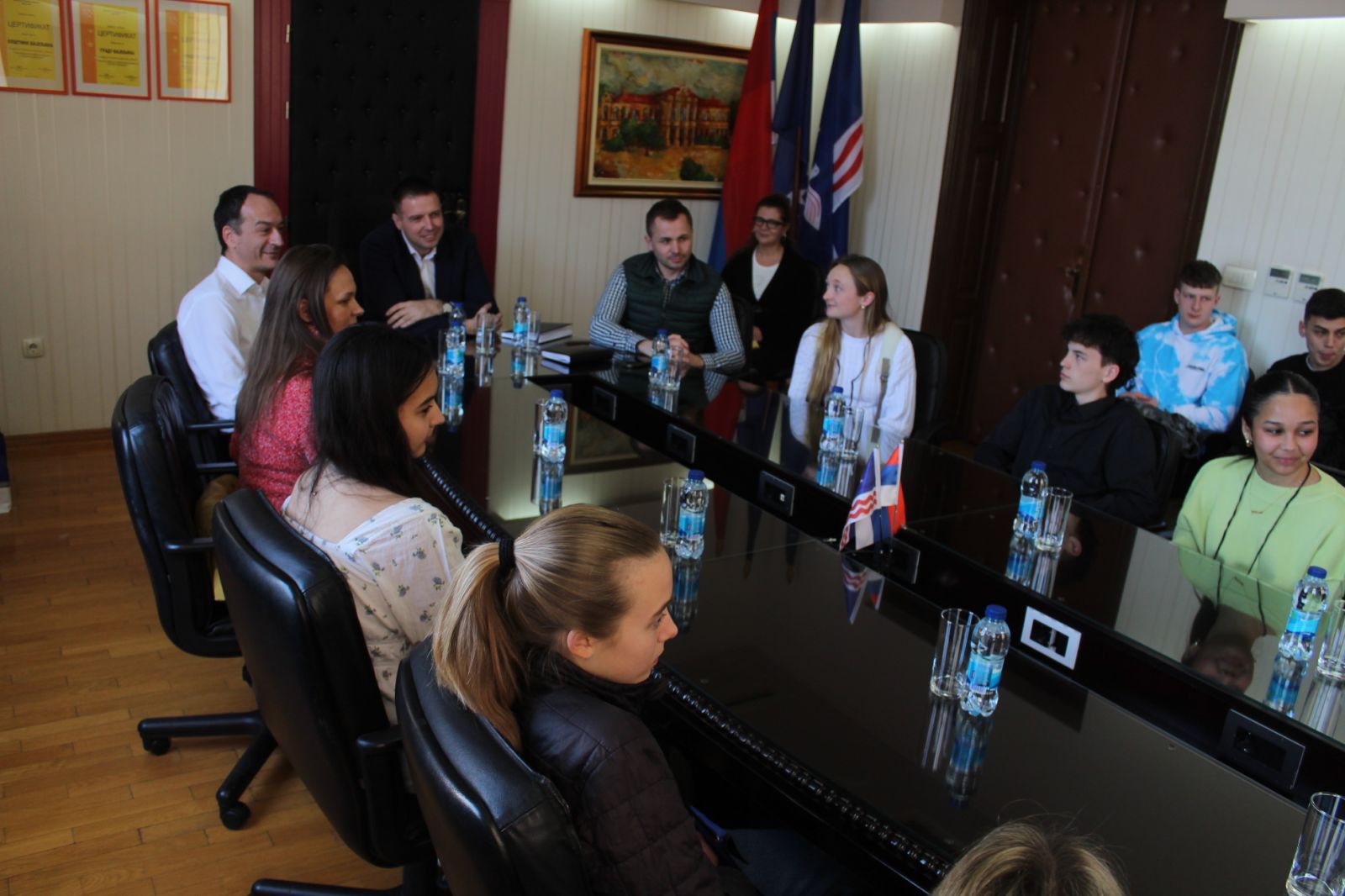 Mladi američki sportisti u posjeti Bijeljini FOTO