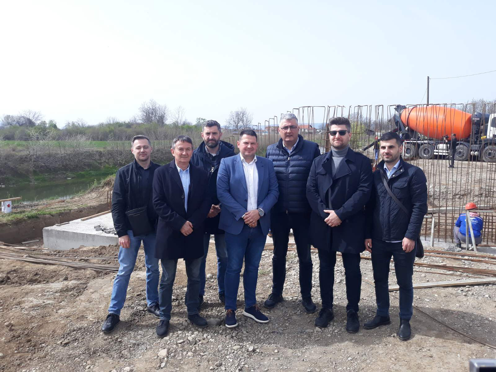 Milovanović: Završetak prve faze izgradnje drinskog nasipa za nešto više od godinu dana (FOTO)