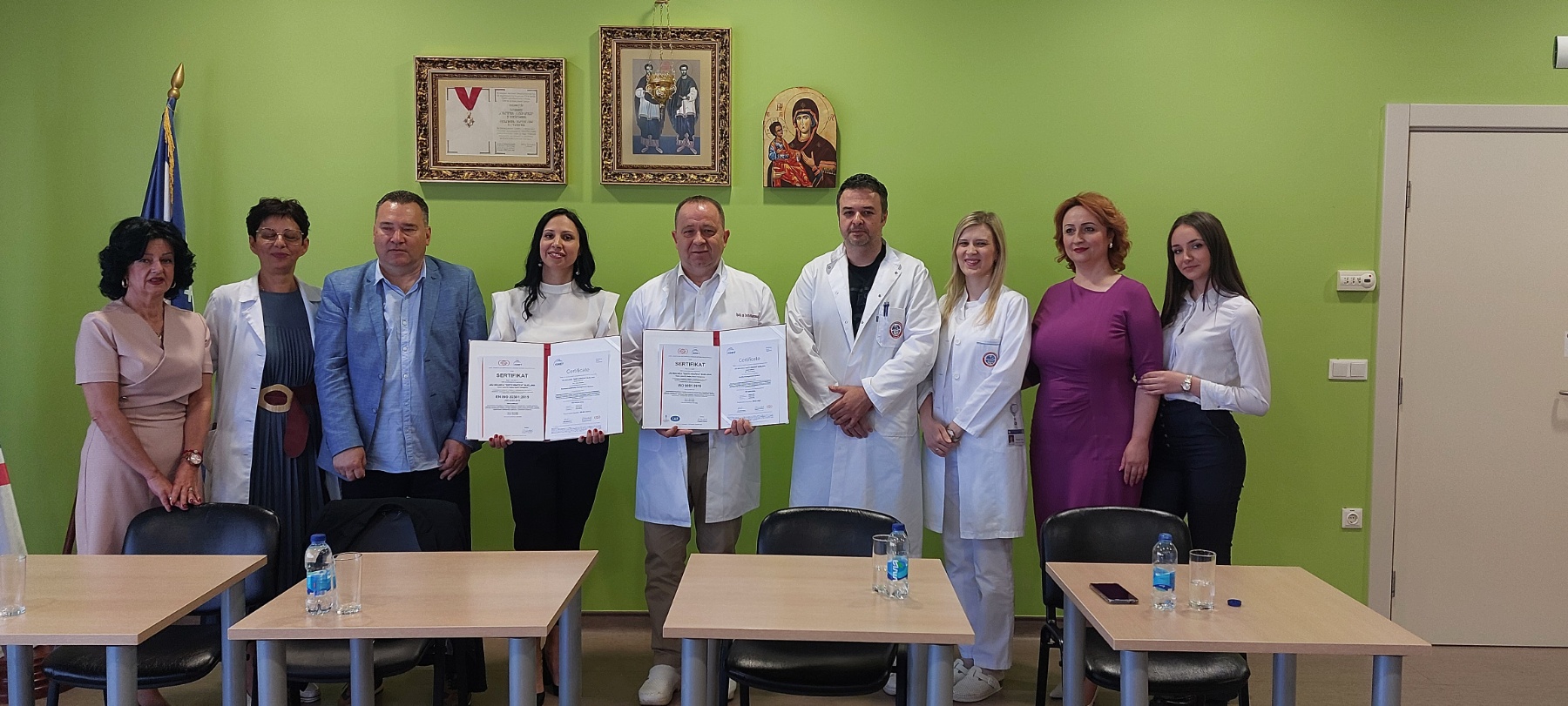 Bijeljinska bolnica jedina u Republici Srpskoj sa standardima ISO 9001 i 22301