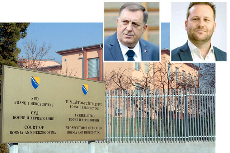Dodik i Lukić danas pred Sudom BiH