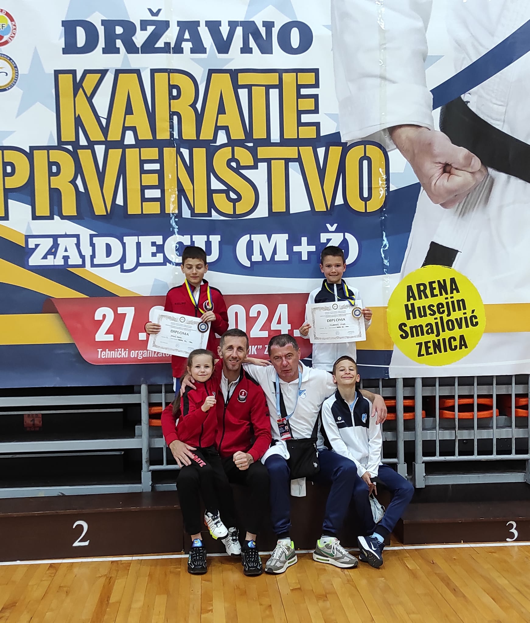 KK "UNSU"; Iva Andrić vicešampionka BiH, Gordić i Panić bronzani
