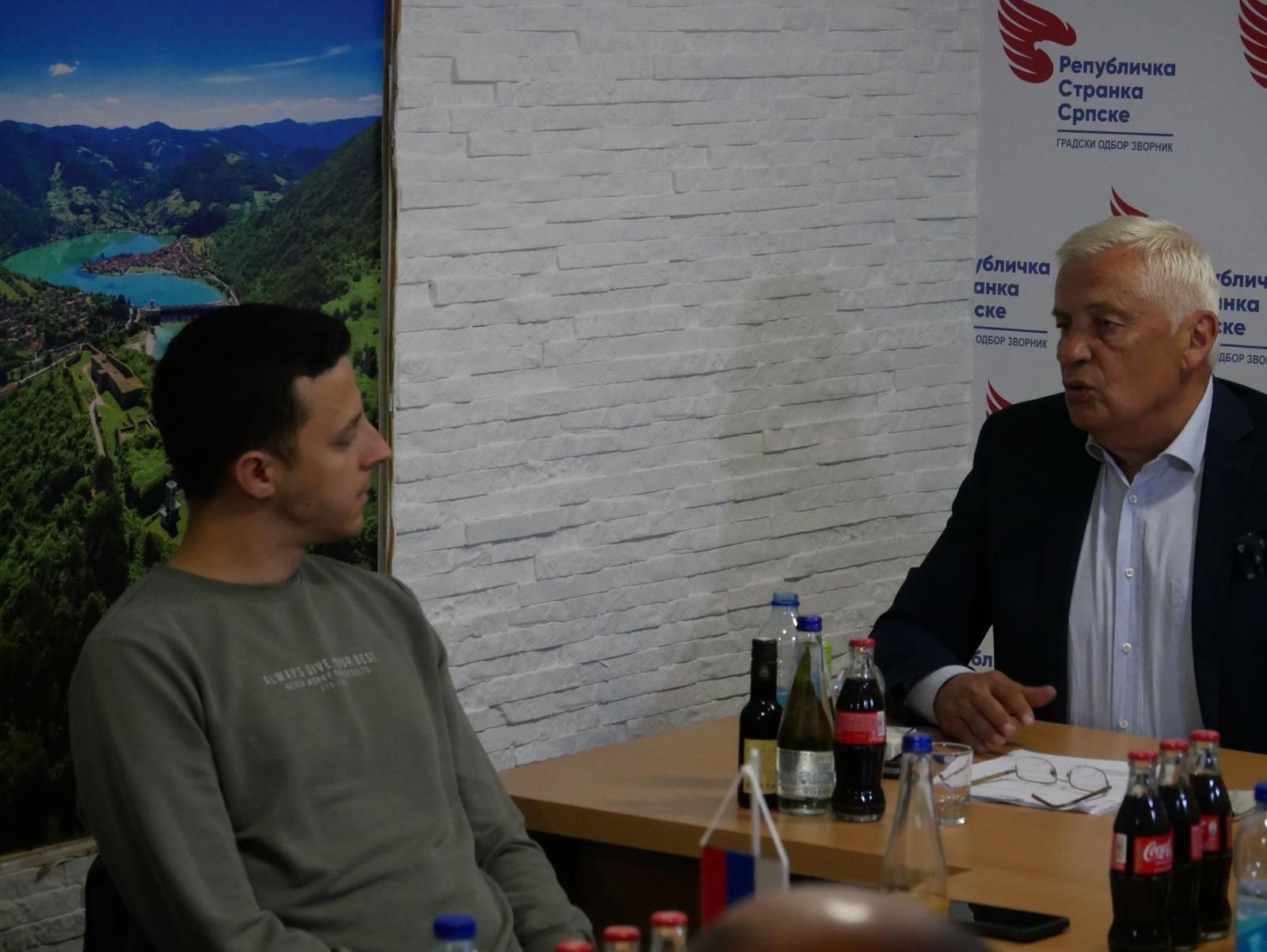 Izabrani predsjednik i potpredsjednik GO RSS Zvornik