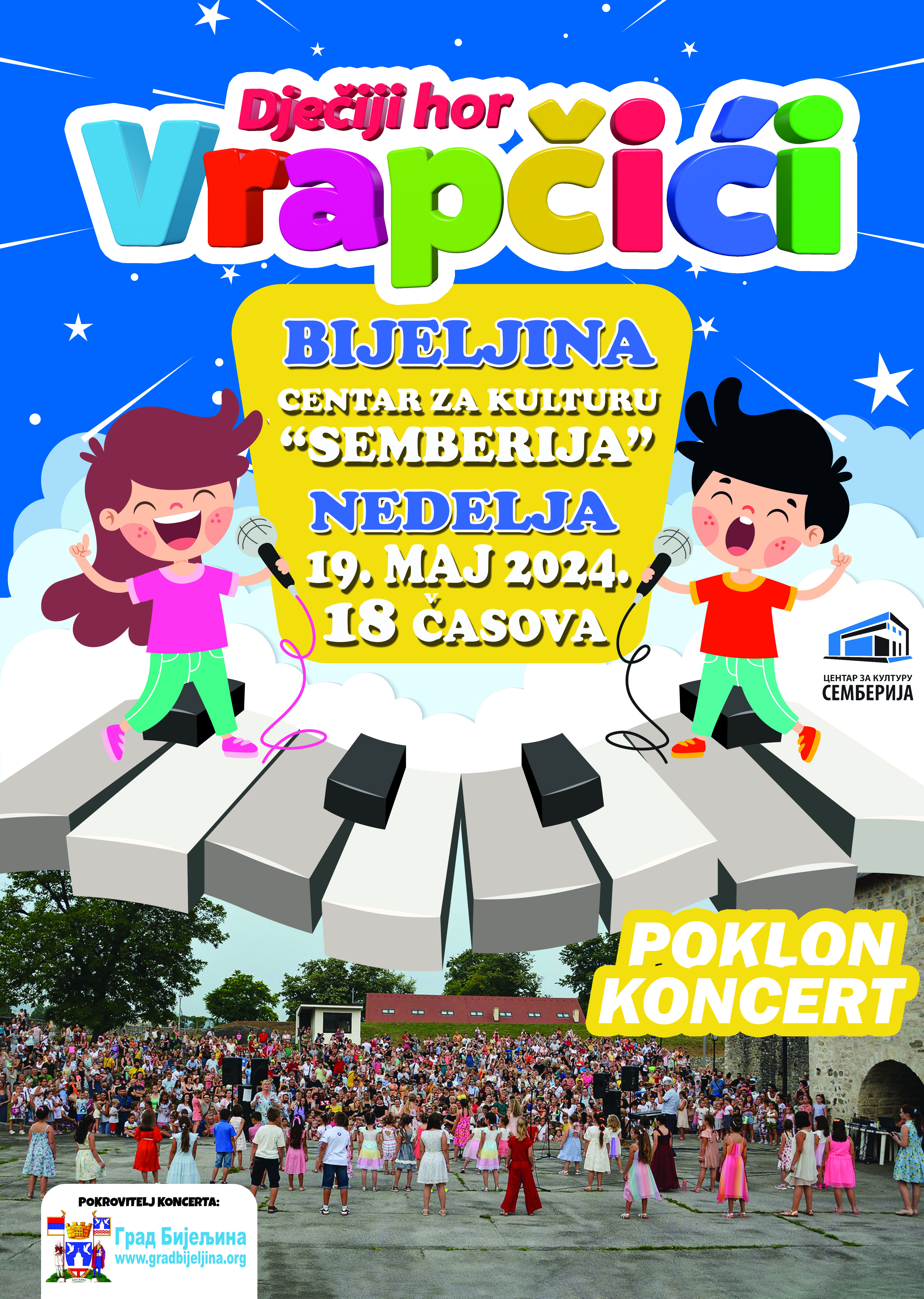 Koncert dječijeg hora “Vrapčići”