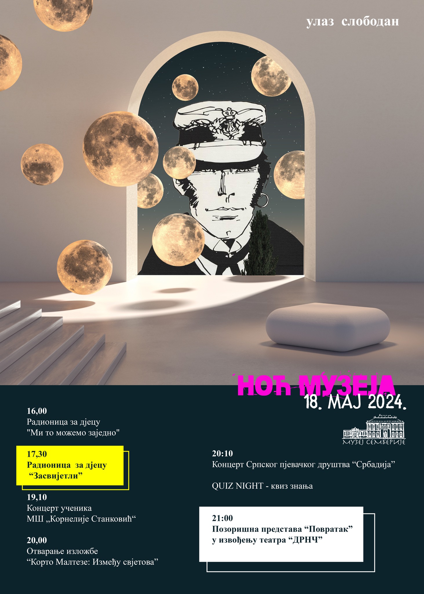 Šesnaesti put u Bijeljini - Noć muzeja 2024