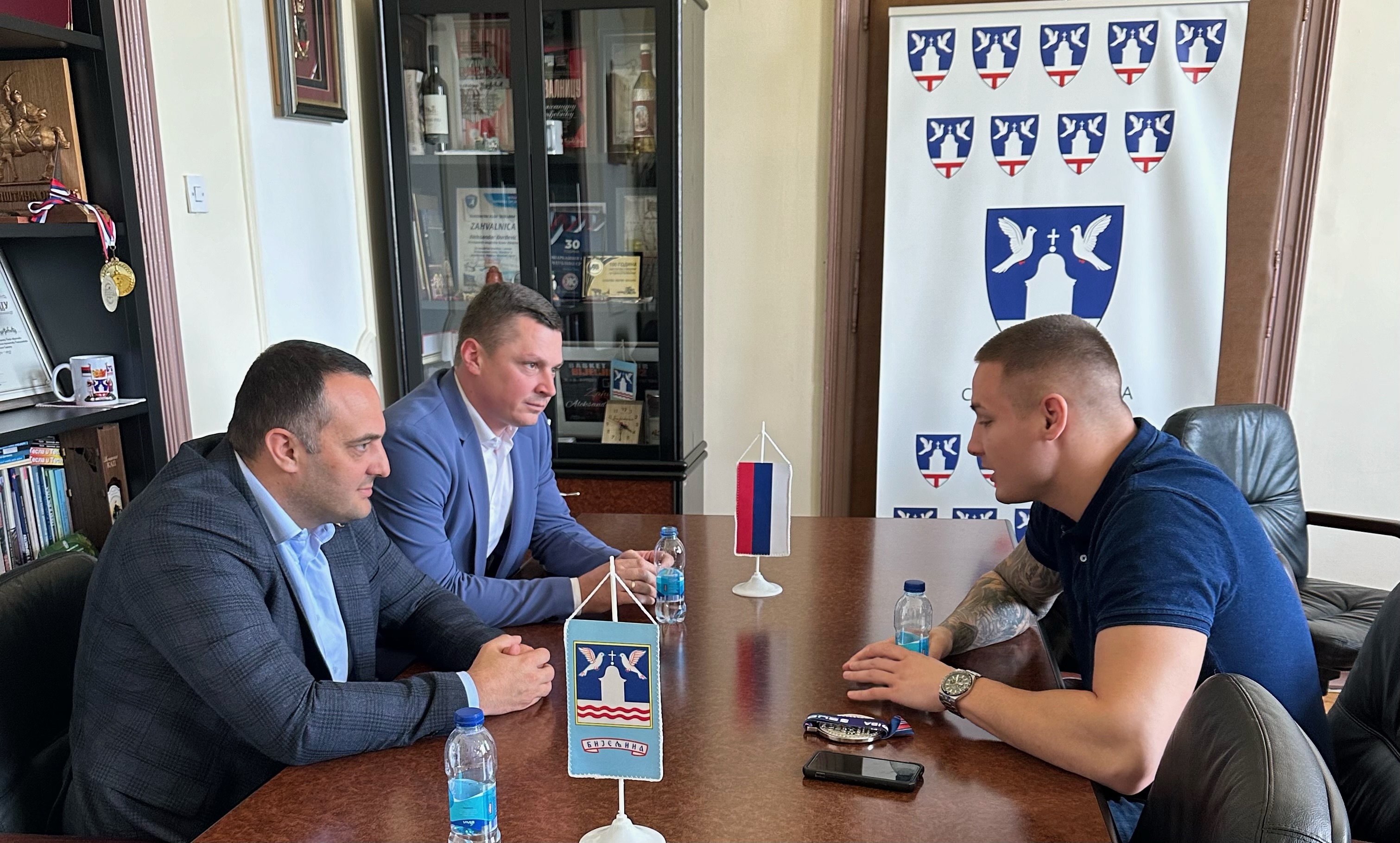 Prijem za šampiona u Skupštini grada Bijeljina
