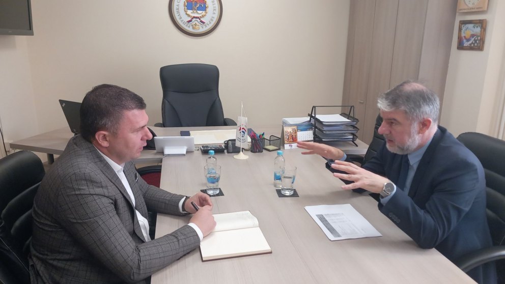 Ministar zdravlja i socijalne zaštite Alen Šeranić u posjeti Javnom fondu za dječiju zaštitu