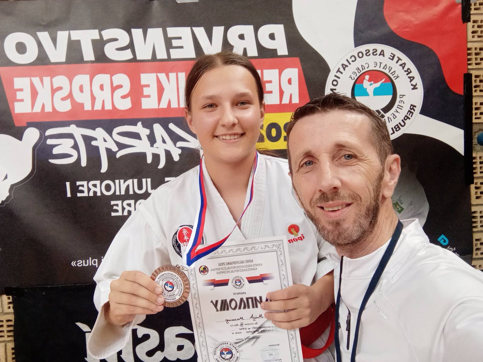 KK UNSU: Mia Milica Vujić zlatna na prvenstvu Republike Srpske