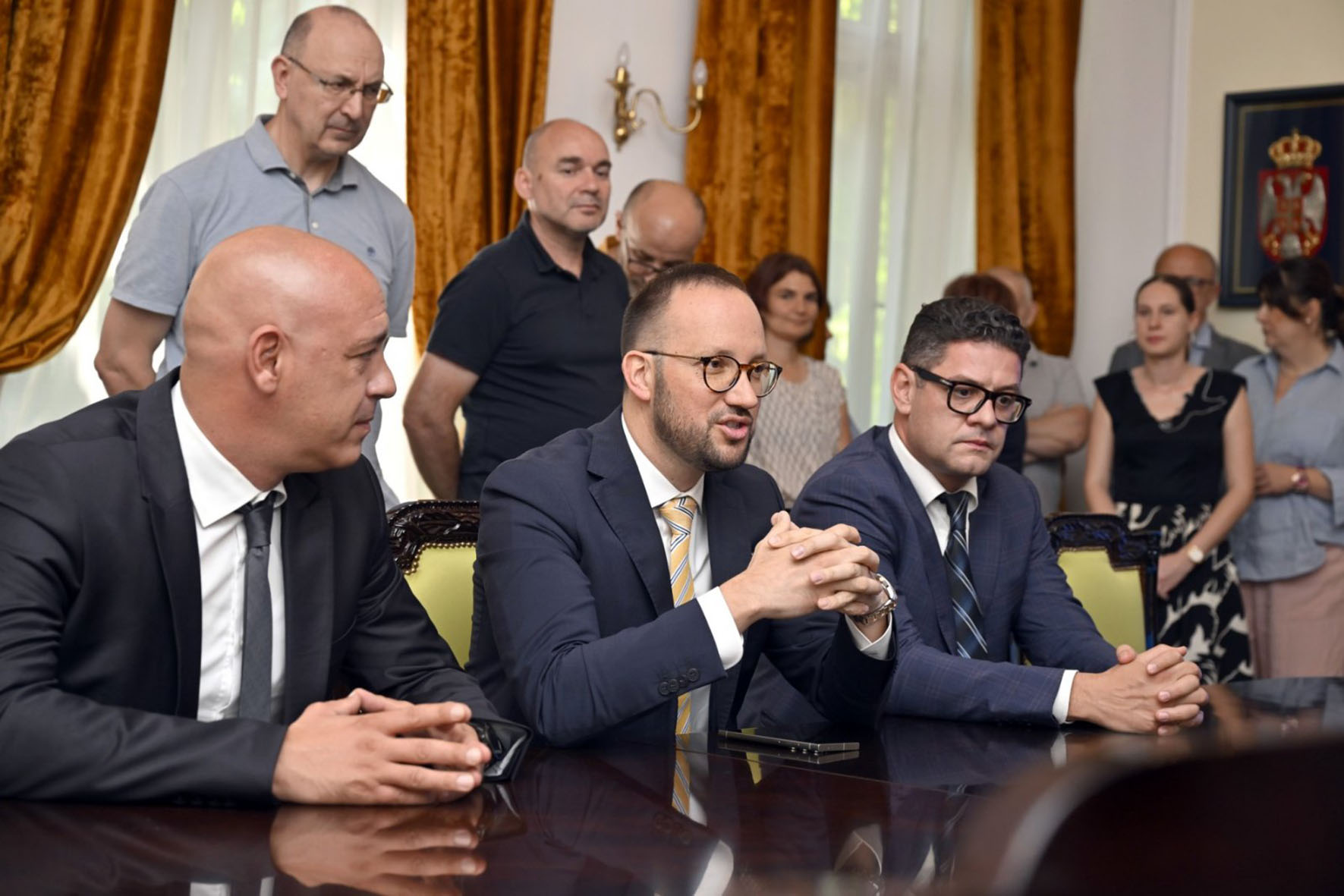 Delegacija Javne ustanove „Vode Srpske“ na Svesrpskom saboru u Beogradu